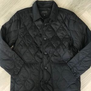 NWT sz L Banana Republic Factory quilted jacket